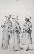 Three Orientals Albrecht Durer